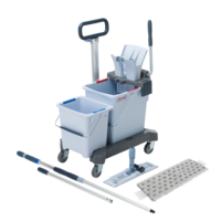 Vileda UltraSpeed Pro Starterkit - Mopset met 2 Emmers en Pers