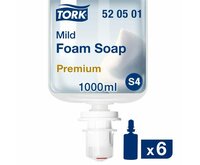 Tork Milde Schuimzeep S4 520501 - 6 x 1000ml