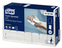 Tork Xpress Zachte Multifold Handdoek H2 Wit 2-Laags - 3150 stuks