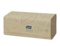 Tork Xpress&reg; Zachte Naturel Multifold Handdoek H2 2-Laags 3780 stuks 21x180