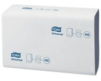 Tork Xpress&reg; Blauwe Multifold Handdoek H2 2-Laags 4740 stuks 20 x 237