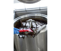 Vikan 29344 Mini Steel 160mm Rood voor Detailreiniging en HACCP