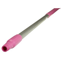 Vikan 29371 Ergonomische Aluminium Steel - Roze - 1510 mm - &Oslash;31 mm