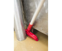 Vikan Ergo Aluminium Steel Rood - 1510 mm - &Oslash;31 mm - Ergonomische Handgreep