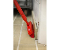 Vikan 29604 Ultra Hygi&euml;nische Steel Rood - 1300mm x &Oslash;34mm voor Kleurcodering