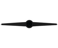 Vikan 29089 Vloerschraper met Metalen Blad - 245mm - Zwart