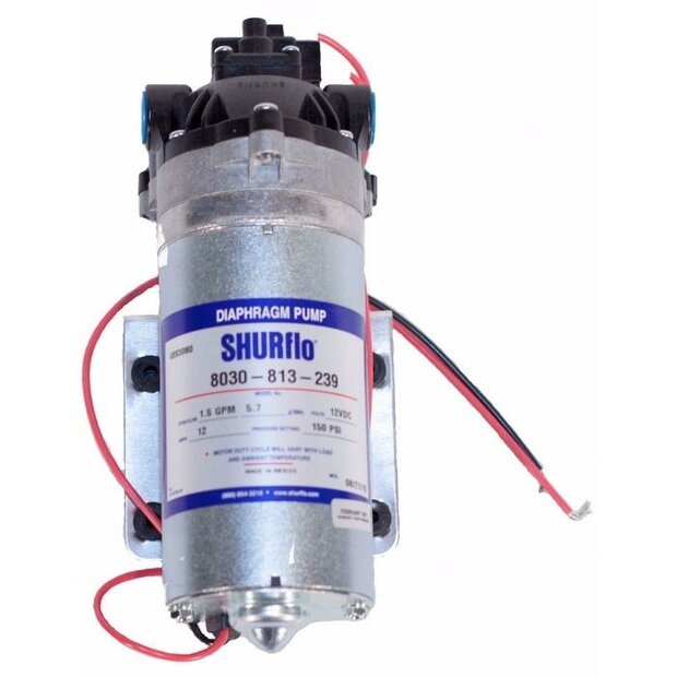 Shurflo pomp 150 PSI