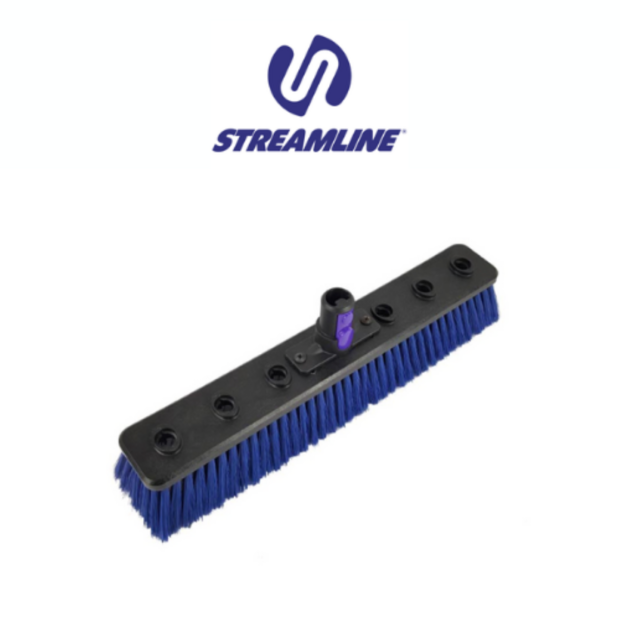 Streamline&reg; OVA8&reg; 36 cm Medium Borstel met dubbele borstelharen&ndash; Met 90 Graden Snelontgrendelingsaansluiting