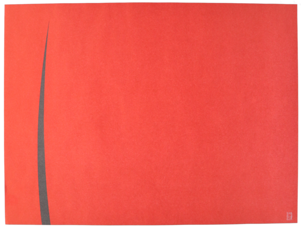 Placemat BARI RED BLACK 4x250st.