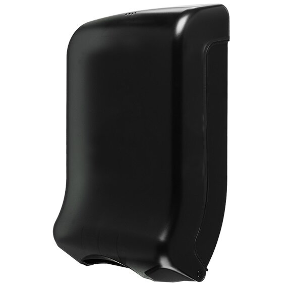 Edge Maxi dispenser voor gevouwen handdoek Zwart, 475x298x159mm