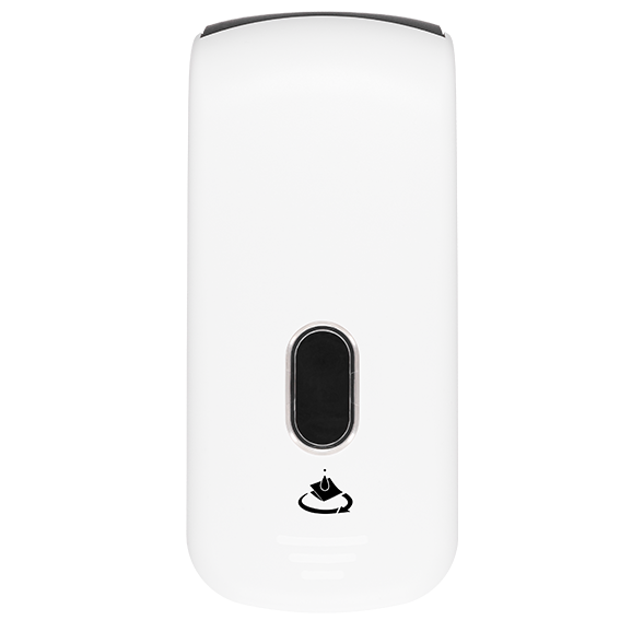 EDGE dispenser voor toiletbrilreiniging/verfrissing, Wit