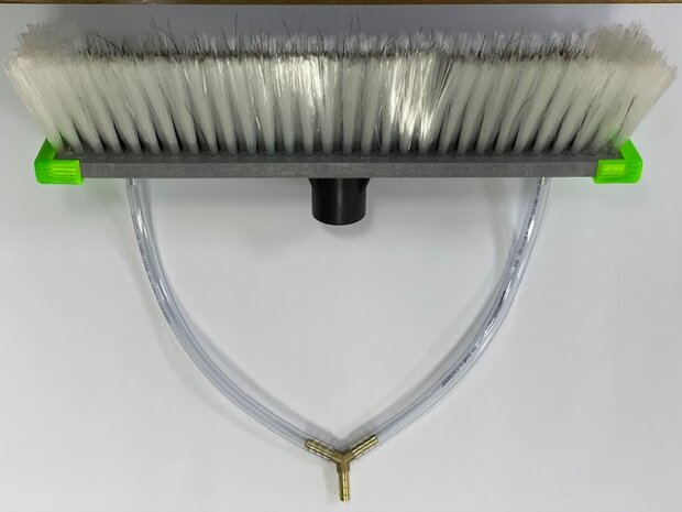 Osmose Nylon hoekborstel 31cm + y kop aansluiting