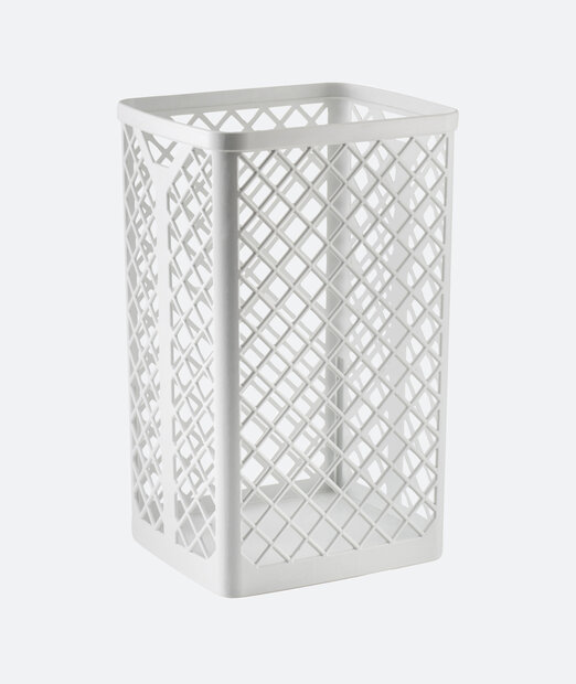 Elive line 2, Cestino open afvalbak 35 Ltr Wit