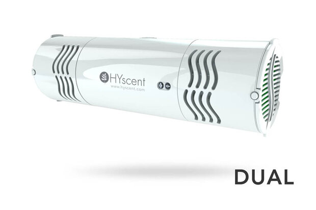 Elive Hyscent Duo luchtverfrisser wit