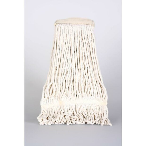 Strengenmop katoen  gelust 350 grams
