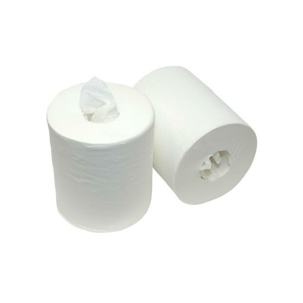 Elive Midi poetsrollen cellulose 6x1 rol 2lgs. 150mt. in ds. zonder koker