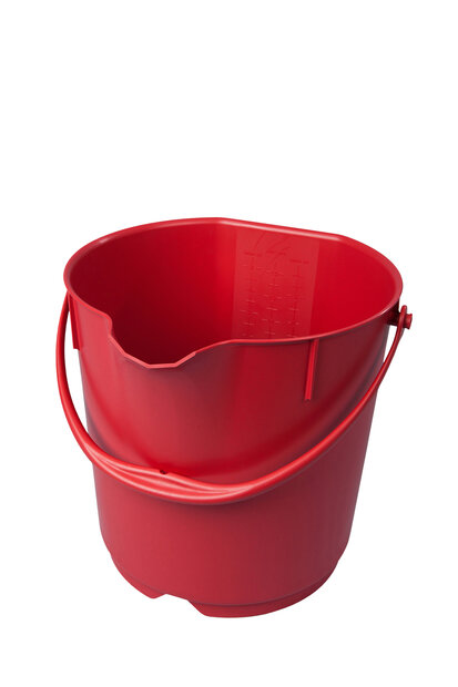 FBK Metal Detectable Emmer (15 liter)-Rood