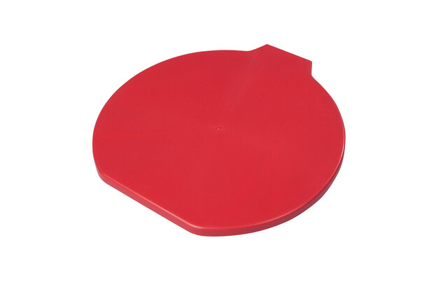 FBK Metal Detectable Emmer-Deksel -Rood