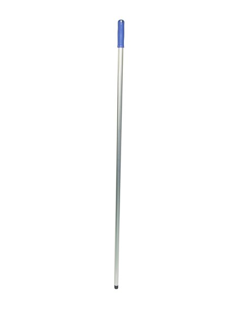 Aluminium steel diam. 23,5mm met schroefdraad 145cm blauw