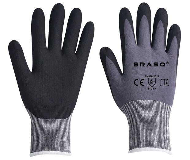 Nylon handschoen met NFT coating-11- XXL