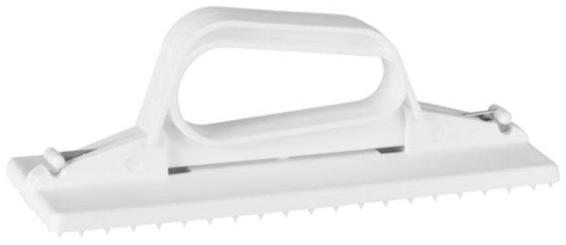 Vikan Handmodel Padhouder Wit &ndash; Voor Grondige Reiniging van Wanden, Werkbladen en Apparatuur