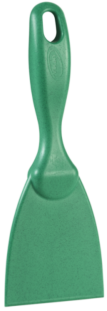 Vikan Metaaldetecteerbare Handschraper 7,5cm Groen &ndash; Smal &amp; Ergonomisch | Voor Hardnekkig Vuil
