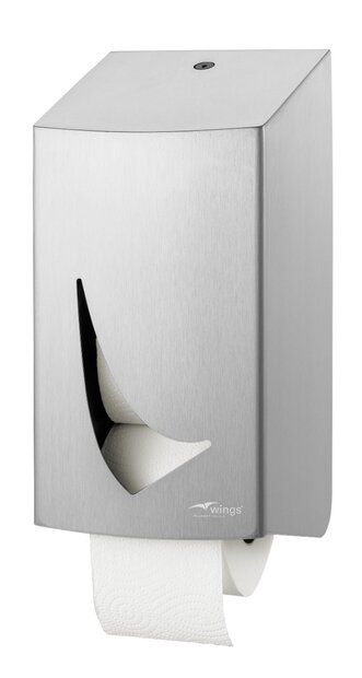 Wings toiletroldispensers standaard.
