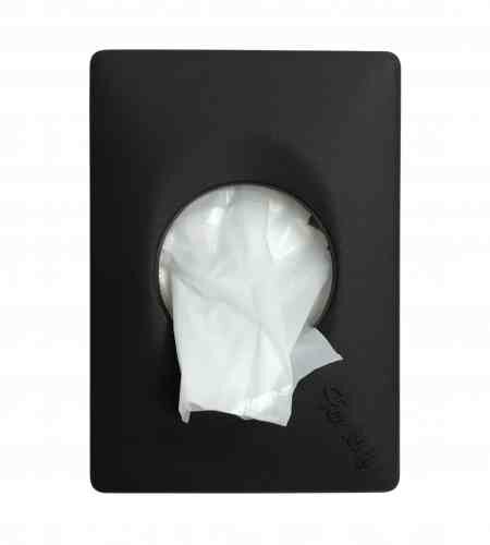 Euro White Quartz damesverbandzakhouder zwart