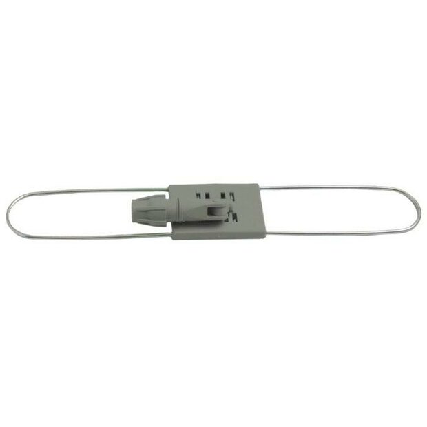 Zwabberhouder 60cm kunststof grijs met steelverbinding