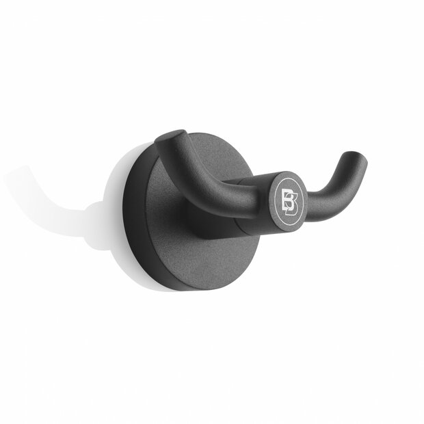 Black Satino kledinghaak Zwart