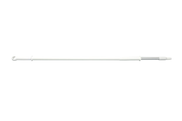 FBK TELESCOPISCHE STEEL 1250/2000 X 32 MM, ALUMINIUM, ERGONOMISCH-Wit