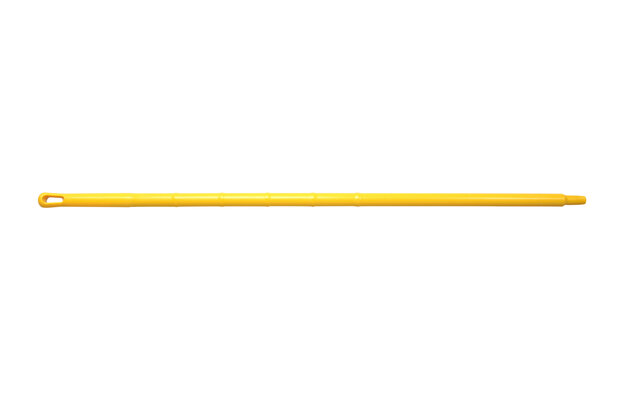 FBK ERGONOMISCHE STEEL UIT &Eacute;&Eacute;N STUK 1700 X 32 MM-Geel
