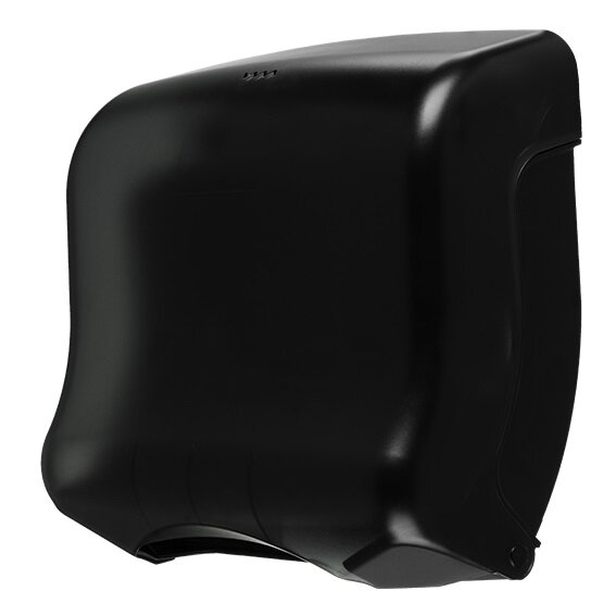 Edge Mini dispenser voor gevouwen handdoek Zwart, afmt. 292x292x156mm