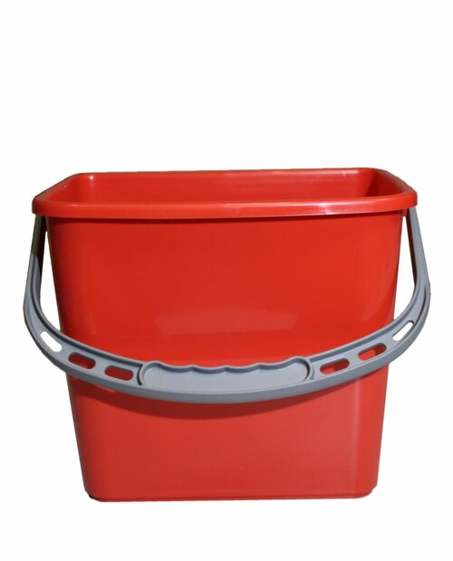 Emmers kunststof 5 lt. -Rood