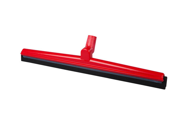 FBK TREKKER 600 MM, ZWARTE RPL. RUBBER, VERSTELBAAR-Rood