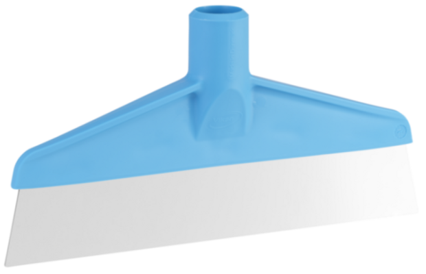 Vikan Tafel- en Vloerschraper 24,5cm Blauw &ndash; Krachtige Verwijdering van Hardnekkig Vuil en Etiketten