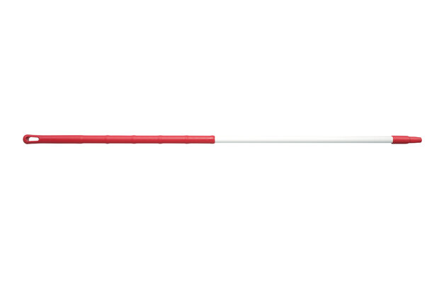 FBK ERGONOMISCH STEEL HANDVAT 1300 X 32 MM, GLASVEZEL-Rood