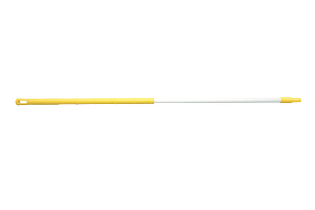 FBK ERGONOMISCH STEEL HANDVAT 1300 X 32 MM, GLASVEZEL-Geel