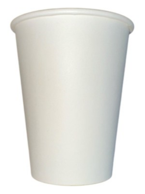 Kartonnen Koffiebekers Wit &ndash; 12 OZ / 360 ml (Doos &agrave; 1000 stuks)