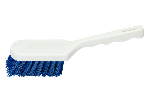 HACCP Korte steelborstel hard blauw