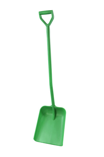 FBK Ergonomic &eacute;&eacute;n geheel schep 330x380x1330mm-Groen