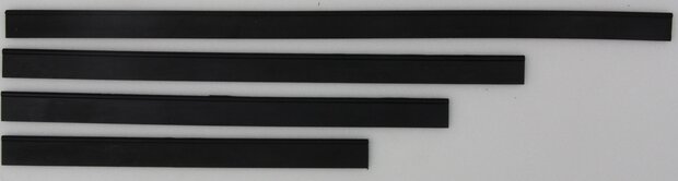 Vervangrubber prof.-45 cm