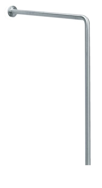 MediQo-line Wand/vloergreep RVS