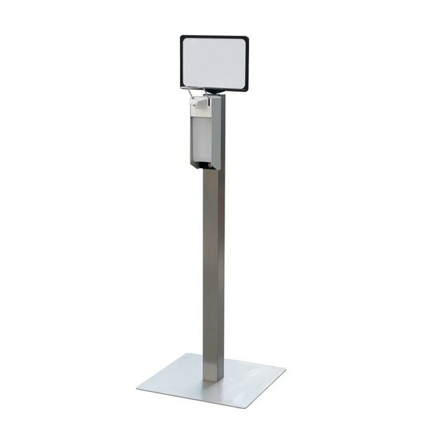 Mediqo-line desinfectie zuil RVS