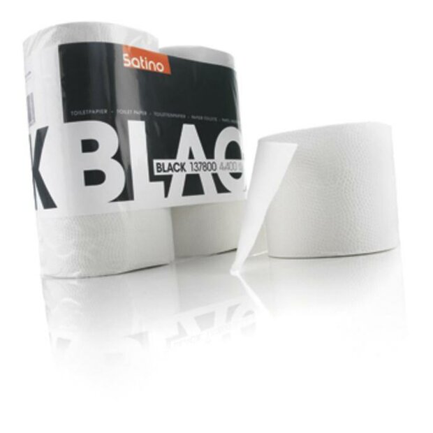 Satino Black wit toilet papier 400 vel