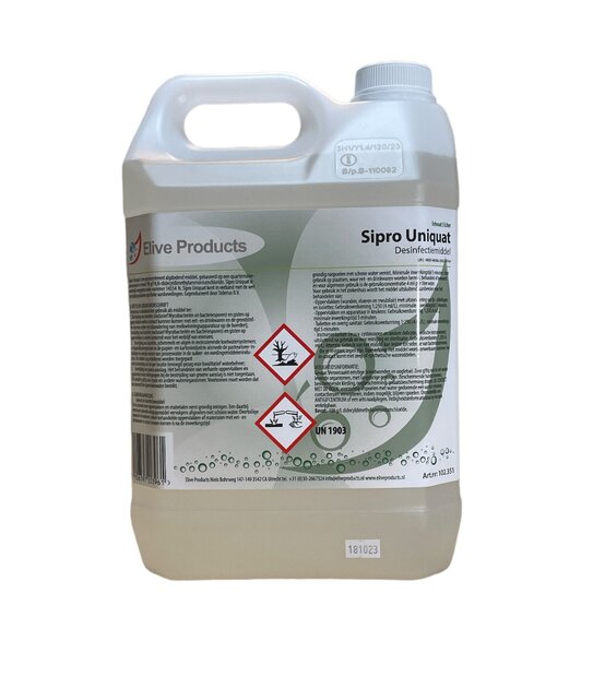 Elive Sipro Uniuat desinfectiemiddel 5L