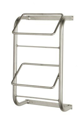 Wecoline RVS wandhouder voor 2 Clean 'n Easy dispenseremmers