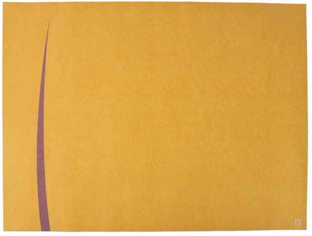 Placemat BARI YELLOW BURGUNDY 4x250st.