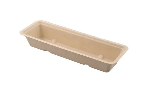 Snackbakje A16 Bio suikerriet  204x67x35mm 500 stuks