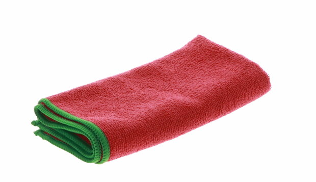 Greenspeed Element microvezeldoek 40x40cm-Rood 10 stuks
